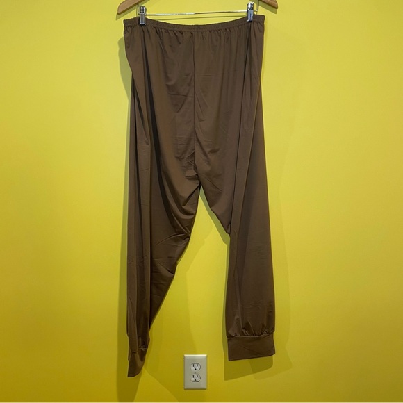 Plus Size Brown Pajama Set Size 3X NWOT - Picture 6 of 8